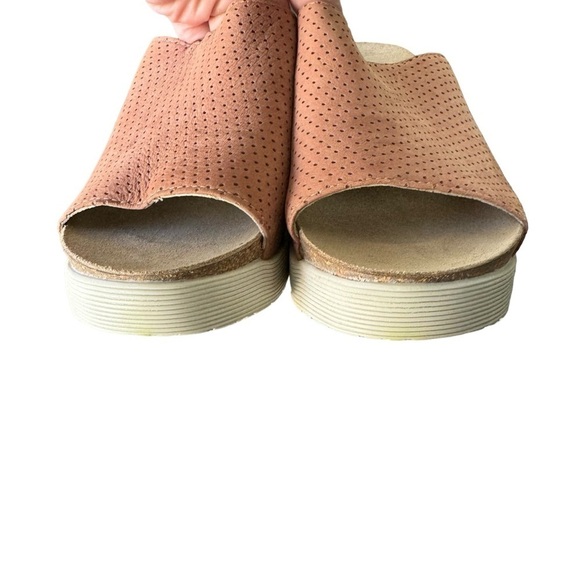 Fly London - NWOB Whin 176 Fly Slide Wedge Sandal in Rose Sz 40 - Picture 4 of 10